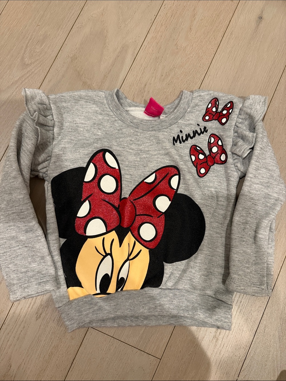 Little Girls Minnie Mouse Sweatshirt